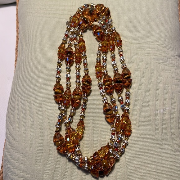 Fantastic XL Authentic Swarovski Long beaded Crystal Necklace NEW $1800 - Picture 5 of 16